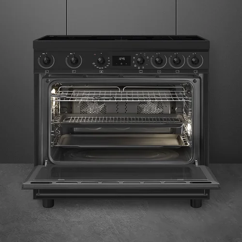 SMEG C9IMN2 indukcinė viryklė su elektrine orkaitė 90x60 cm image 2
