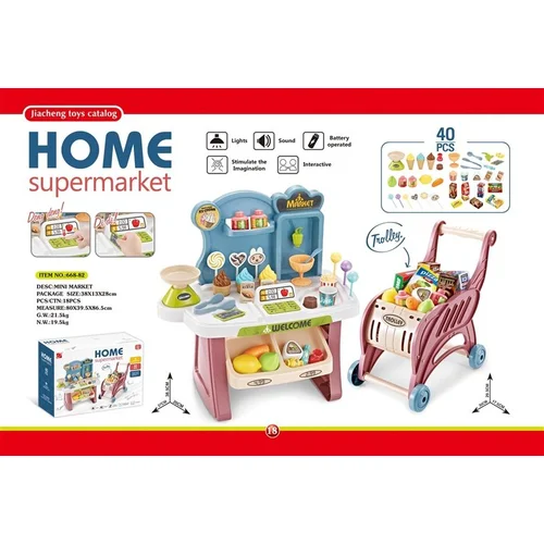 Parduotuvės žaislai Home supermarket 668-82 image 3