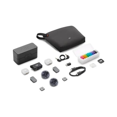 DJI Mic Mini 2 belaidis mikrofonas 2TX 1RX CP.RN.00000529 image 3