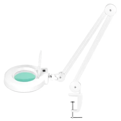 Activeshop 5D LED kosmetologinė lempa su lupa 12 W, balta image 1