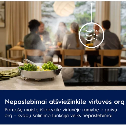 ELECTROLUX Hob2Hood LFG825K Pilnai įmontuojamas 54 cm Juoda image 2