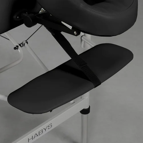 Habys Panda Alu 60 Vinyl Flex K015 juodas masažo stalas image 3
