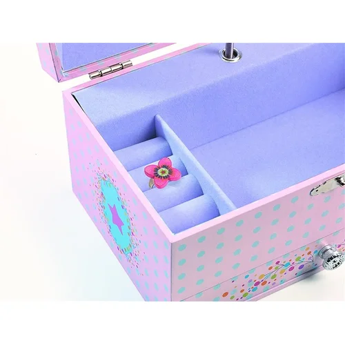 Djeco Balerina DJ06597 Rožinė papuošalų dėžutė image 2