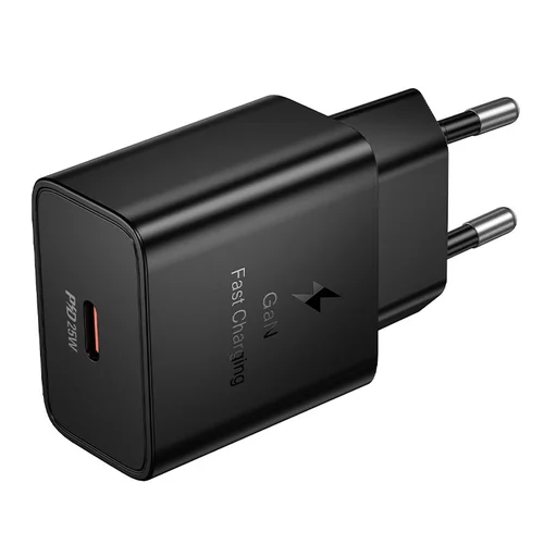 Hoco N76 25W USB-C Įkroviklis Juodas image 2
