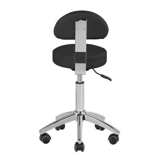 Activeshop AM-304 kosmetologinė kėdutė, juoda image 3