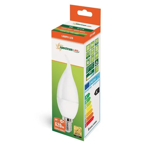 Spectrum LED lemputė E14 B38 8W 3000K 620 lm image 2