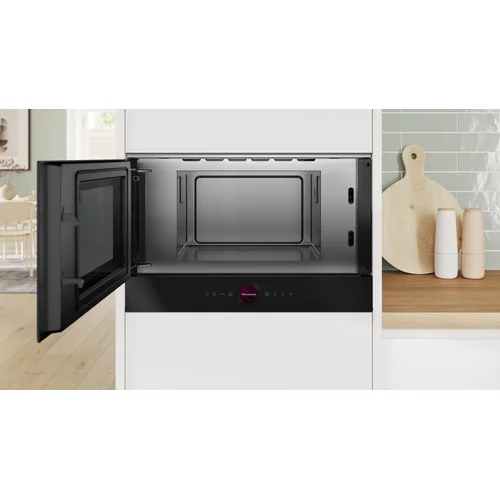 Bosch BFR9221B1 įmontuojama mikrobangų krosnelė 21 L Juoda image 2