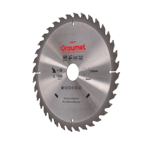 Draumet Pjūklas medžiui diskinis 250x30 T40 image 1