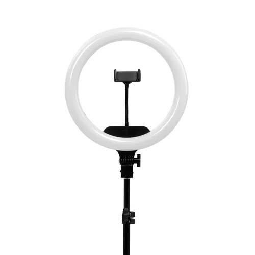 RING LIGHT LED lempa 13 col., 36 W, juoda image 3