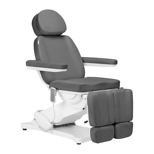SILLON CLASSIC Pedi elektrinis kosmetologinis krėslas, 2 variklių, pilkas image 1