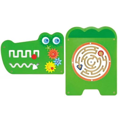 Viga Sensory Edukacinis Sensorinis Krokodilas 174,5 x 60 cm image 2